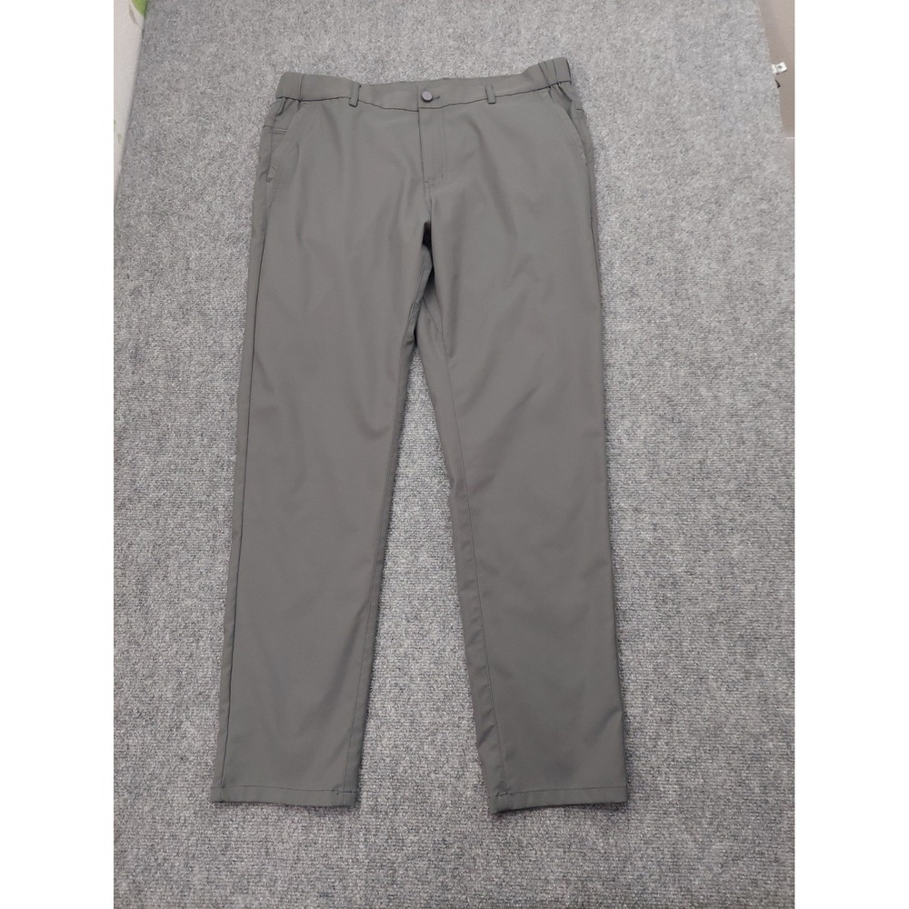 Jack Archer Jetsetter Pants Men 36x32 Charcoal Gray Chino Golf Performance
